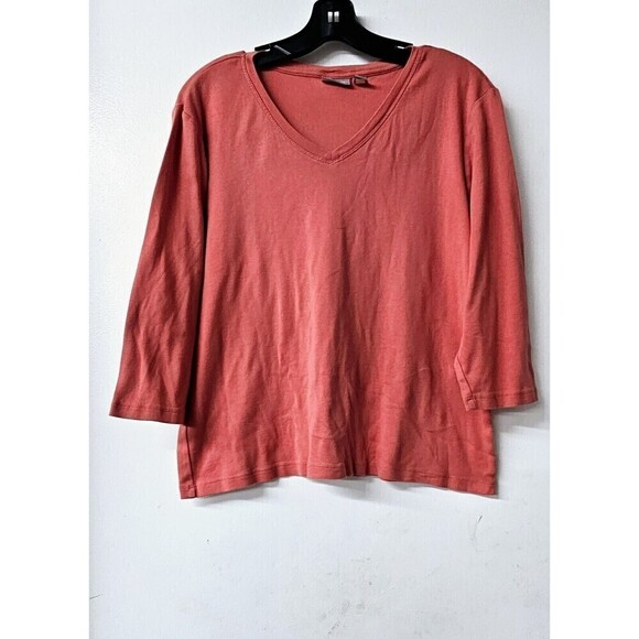 CHICO'S Lot Of 3 Cotton Blend Multicolor Pullover Women Shirt (3) - Picture 8 of 10